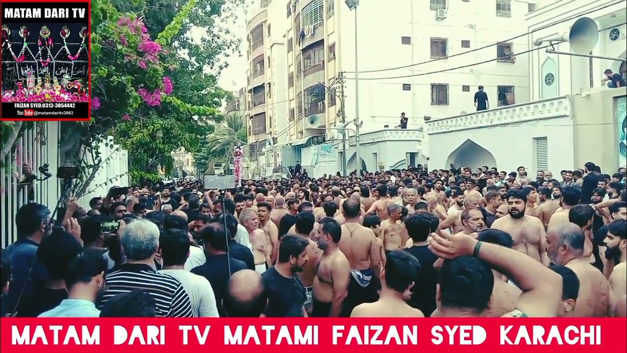 Anjuman E Shabab Ul Momineen Matam.Dari 18 jeth 31 May 2024 Matami Faizan Syed karachi pakistan
