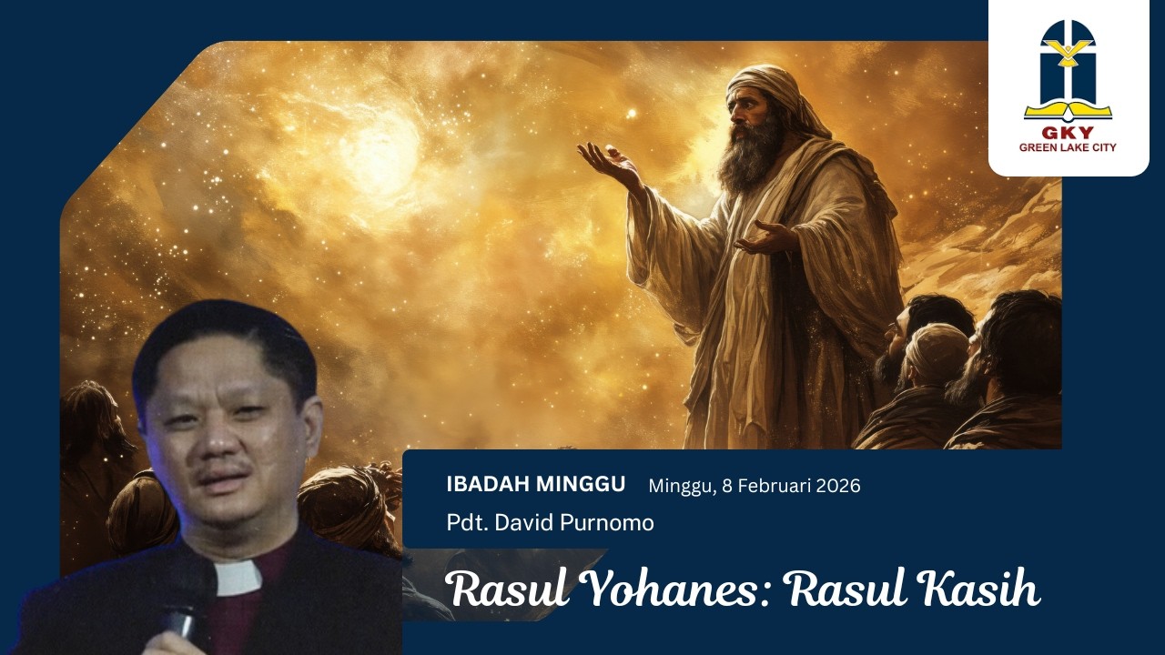Rasul Yohanes: Rasul Kasih - Pdt. David Purnomo - GKY Green Lake City
