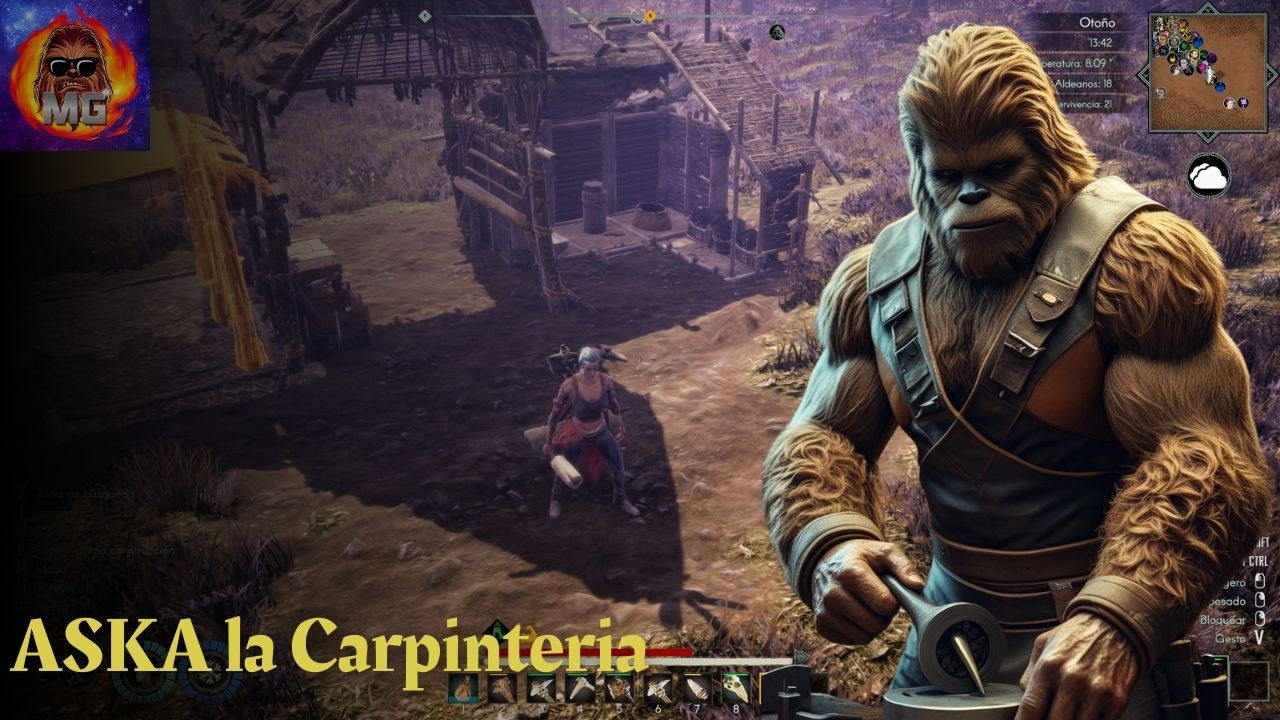 ¿CÓMO CONSTRUIR la BASE PERFECTA en ASKA? Guía de Carpintería y Estrategia