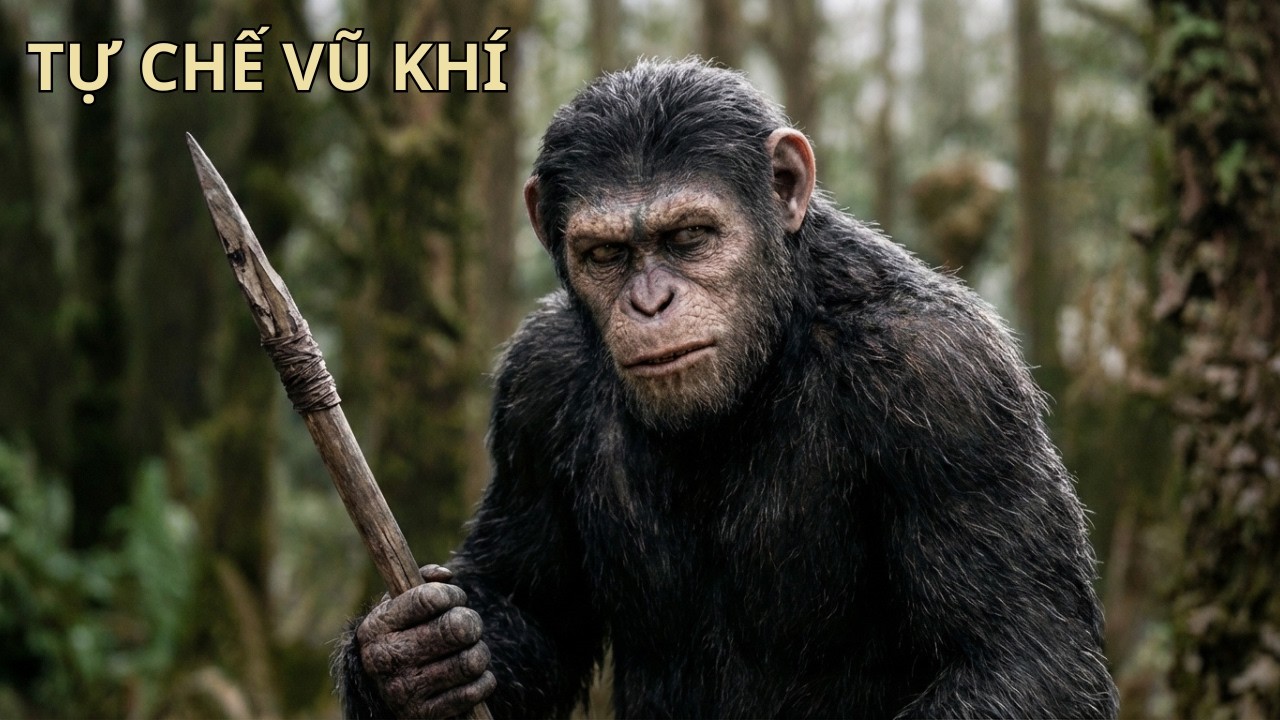 Tinh Tinh Đã Biết Chế Tạo Vũ Khí - Con Người Có Nên Sợ?