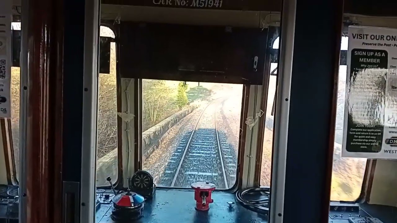 Severn Valley Railway Winter Steam Gala. DMU train ride. Saturday 3/1/2026.