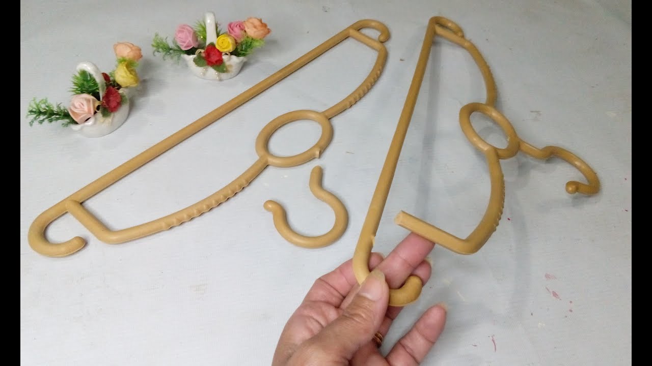 فكرة عبقرية لإعادة إستخدام الرشاقة (الشماعة) المكسورة