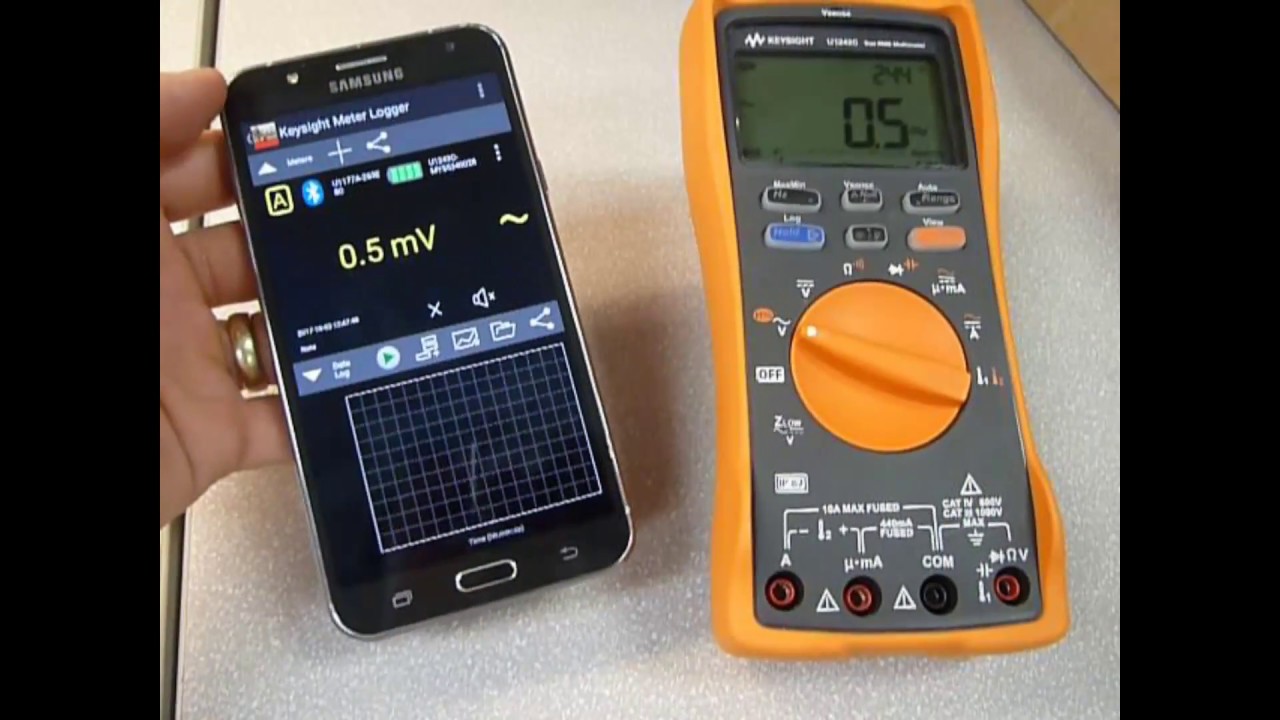 Mult&iacute;metro de Mano Keysight  U1242C con Capacidad de Data Logger (Descripci&oacute;n de Producto)