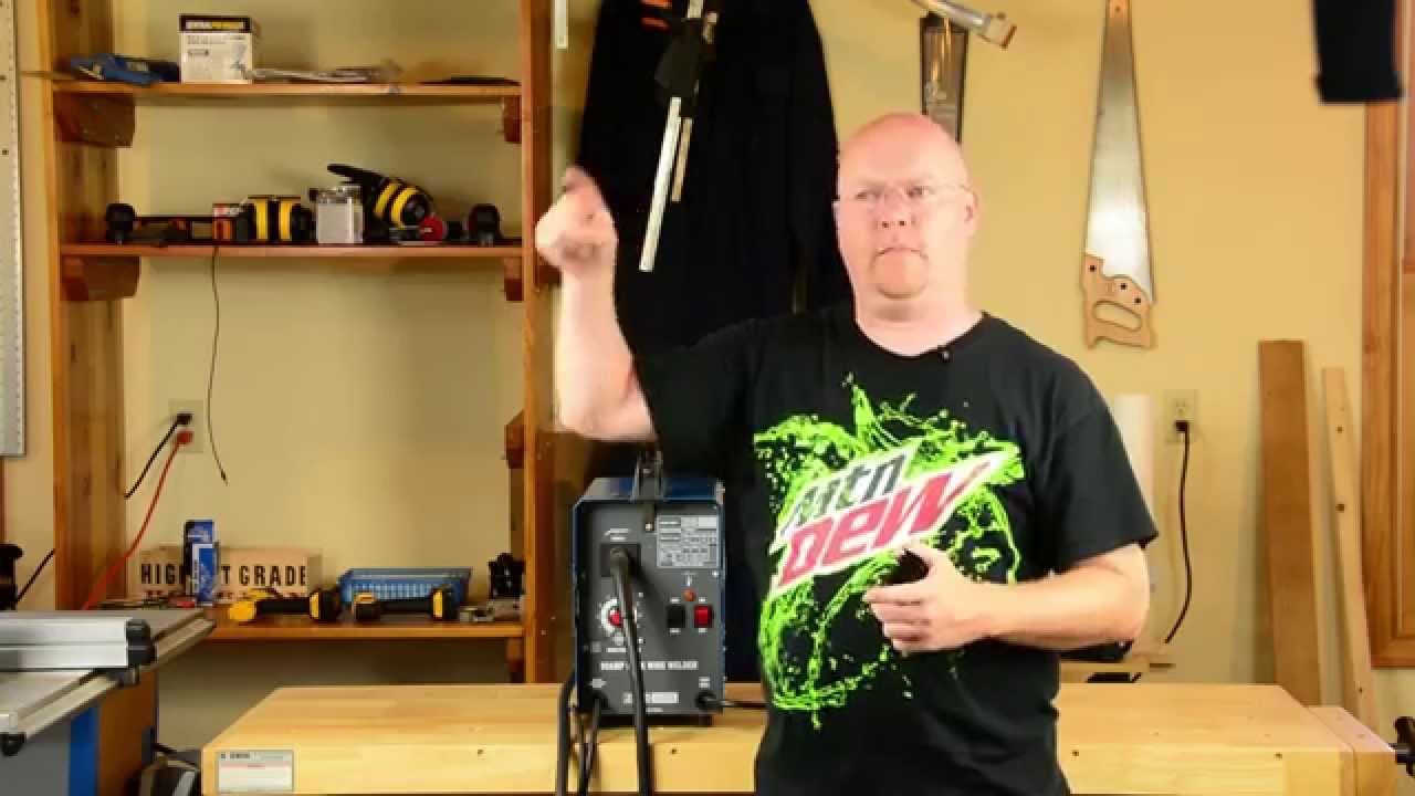 Advanced Harbor Freight 90 AMP Welder Mods 01