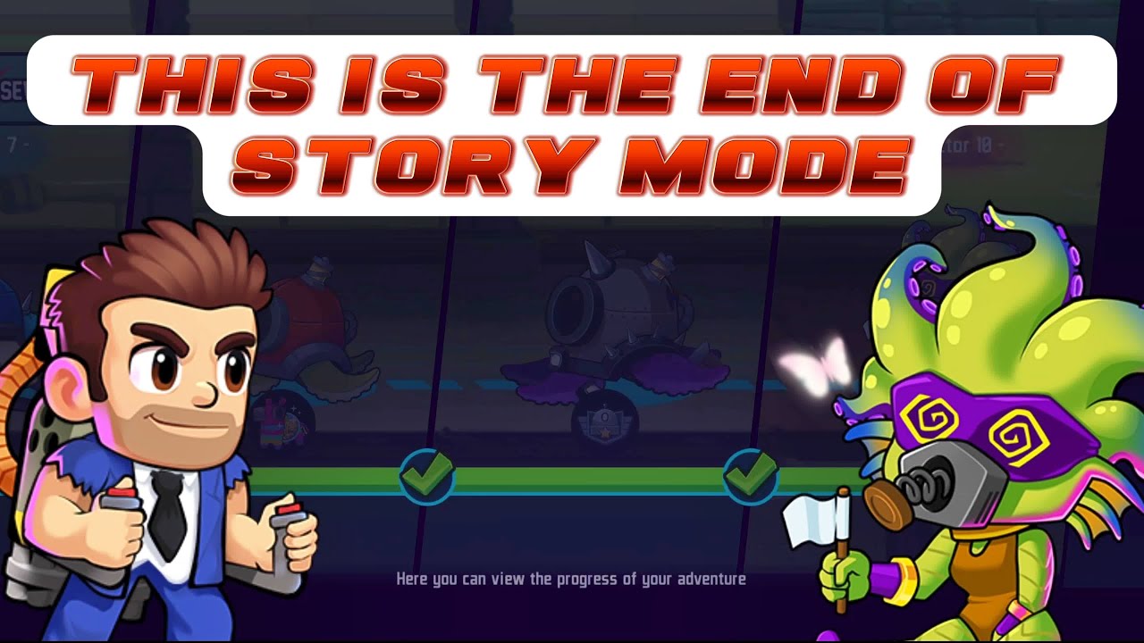 Jetpack Joyride 2 - Catacomb Sewers (Sector 8 - 10 Full gameplay) 😢 End of story Mode 😔