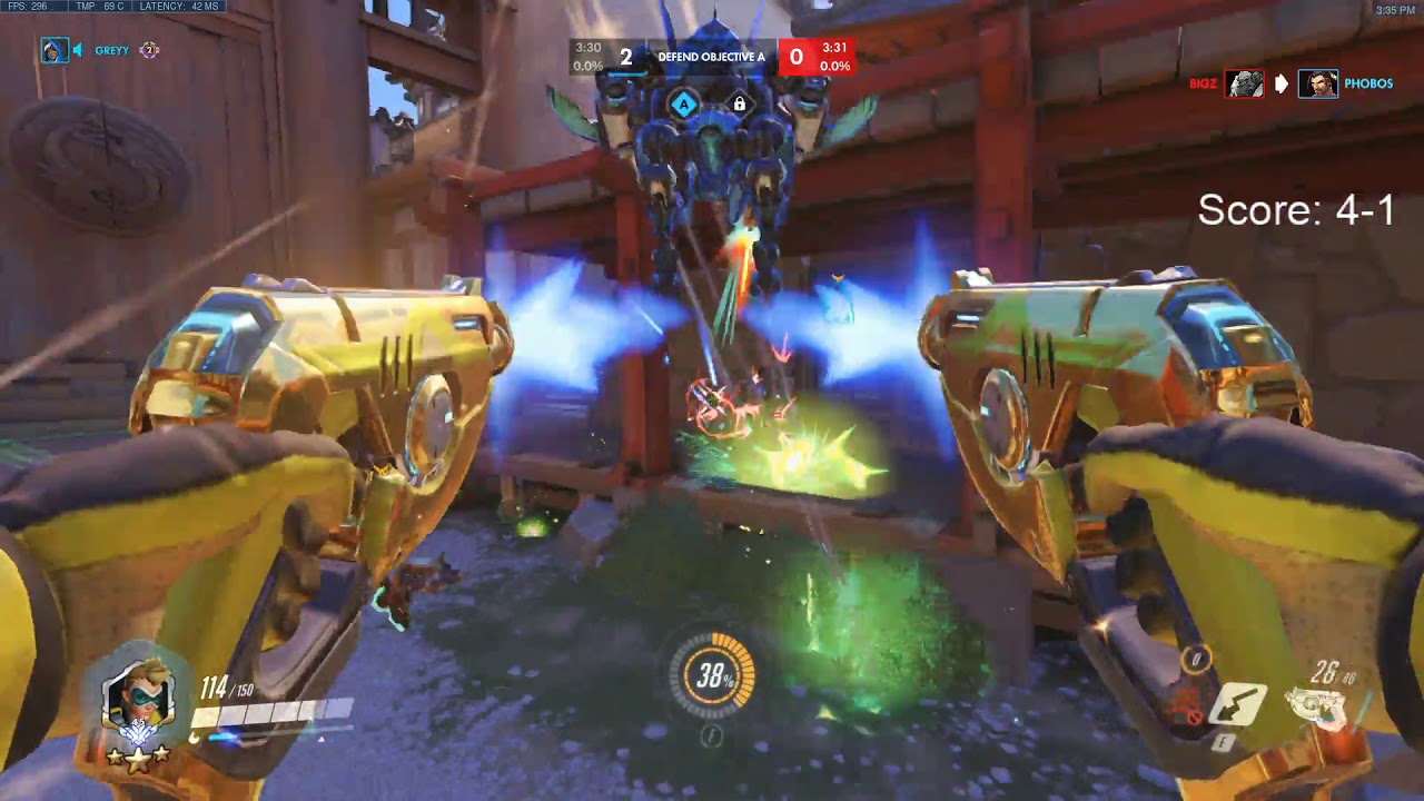 KABAJI TOP 45 TRACER! [ OVERWATCH SEASON 20 TOP 500 ]