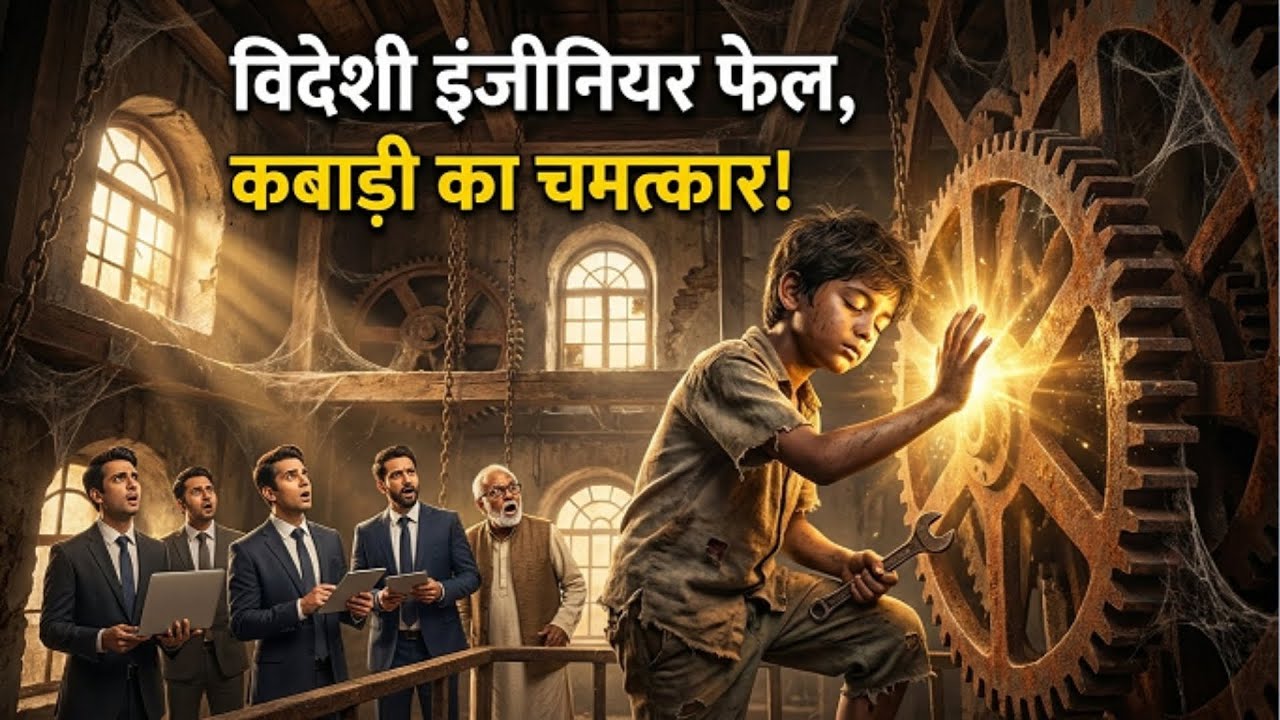 विदेशी इंजीनियर फेल, 15 साल के भारतीय बच्चे ने कबाड़ से ठीक की घड़ी! #Reallifestory