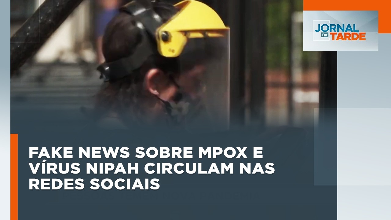 Fake news sobre Mpox e vírus Nipah circulam nas redes sociais