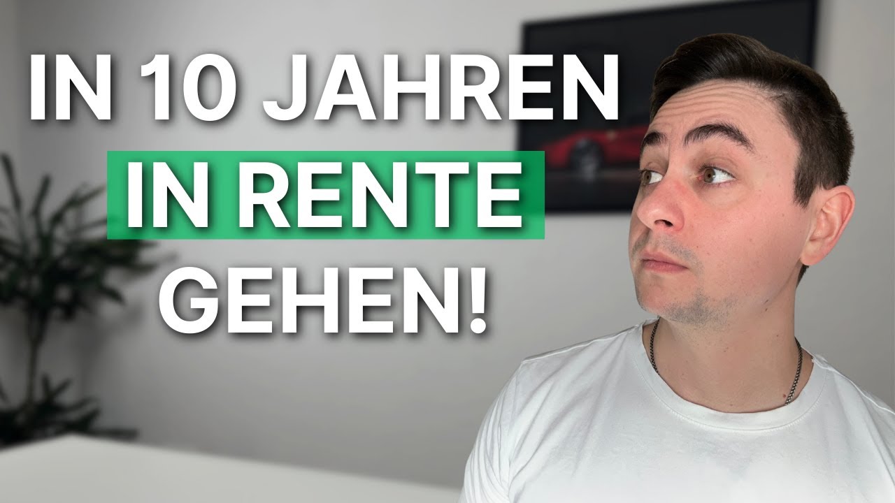 Wie viel du jeden Monat investieren musst, um in 10 Jahren in Rente zu gehen!