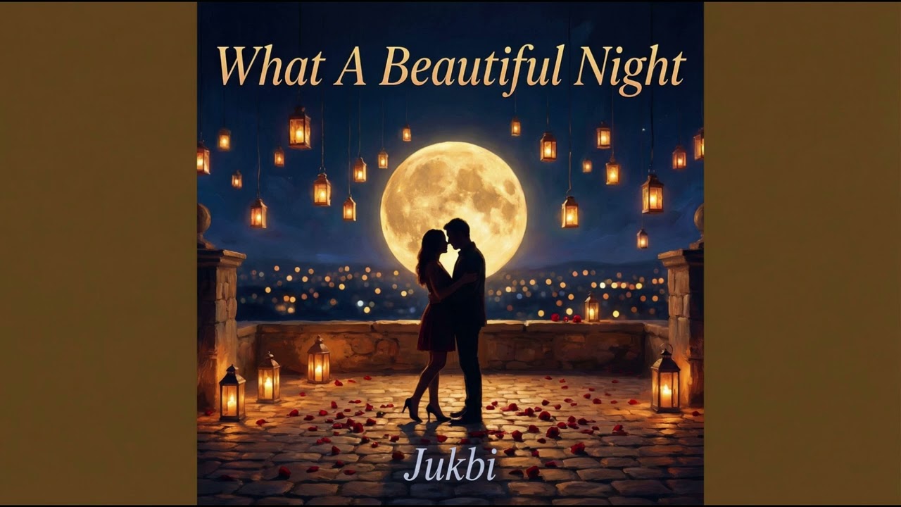 What A Beautiful Night (오늘 밤이 너무 아름다워) | Acoustic Romantic Pop | Jukbi (죽비)