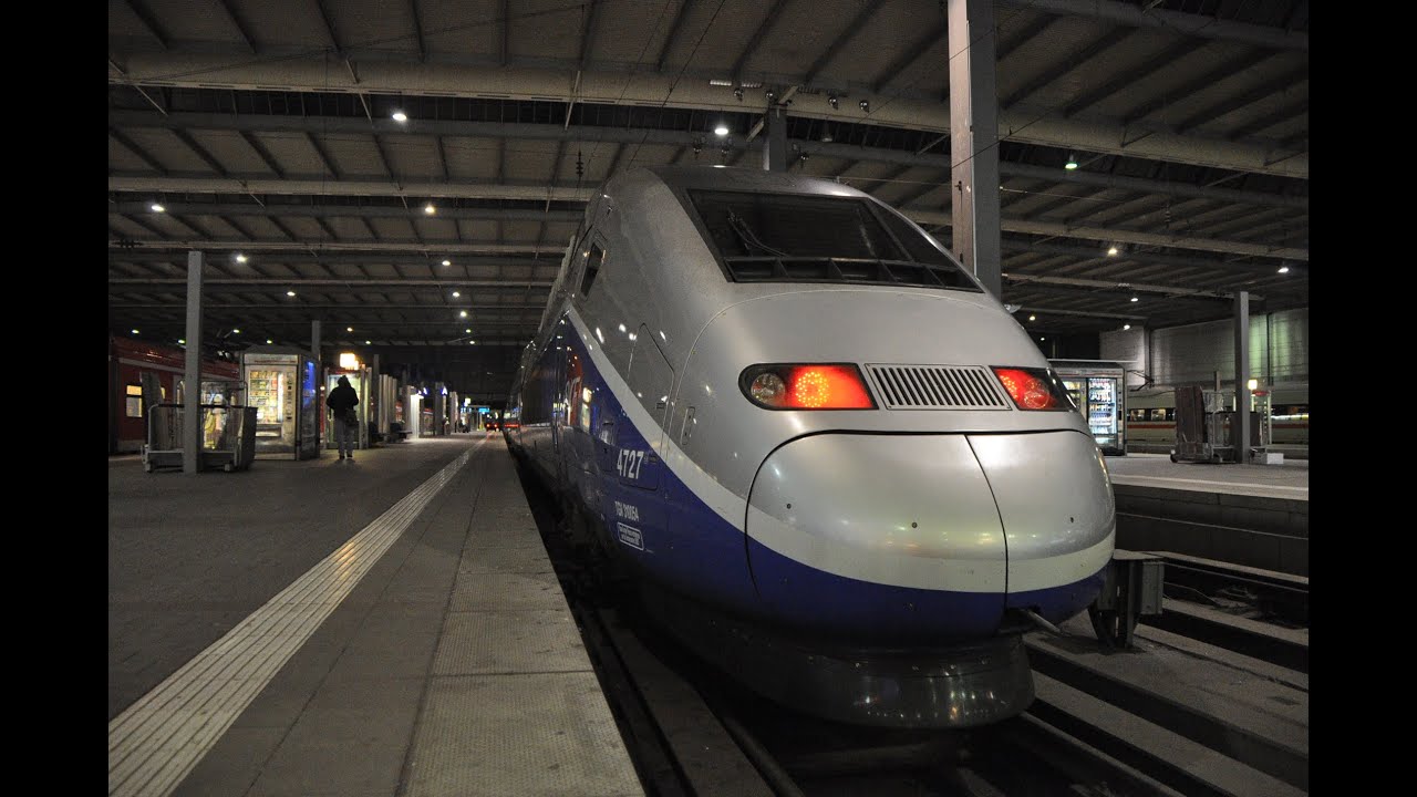 TGV Euroduplex Journey 【ドイツの車窓】 München➔Ulm