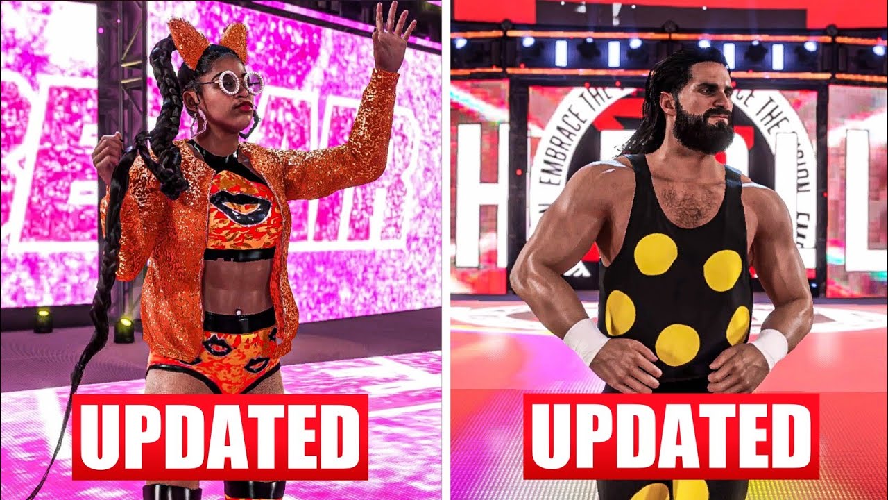 WWE 2K22 - Updated Attires Hell In A Cell 2022 Edition (Part 12)