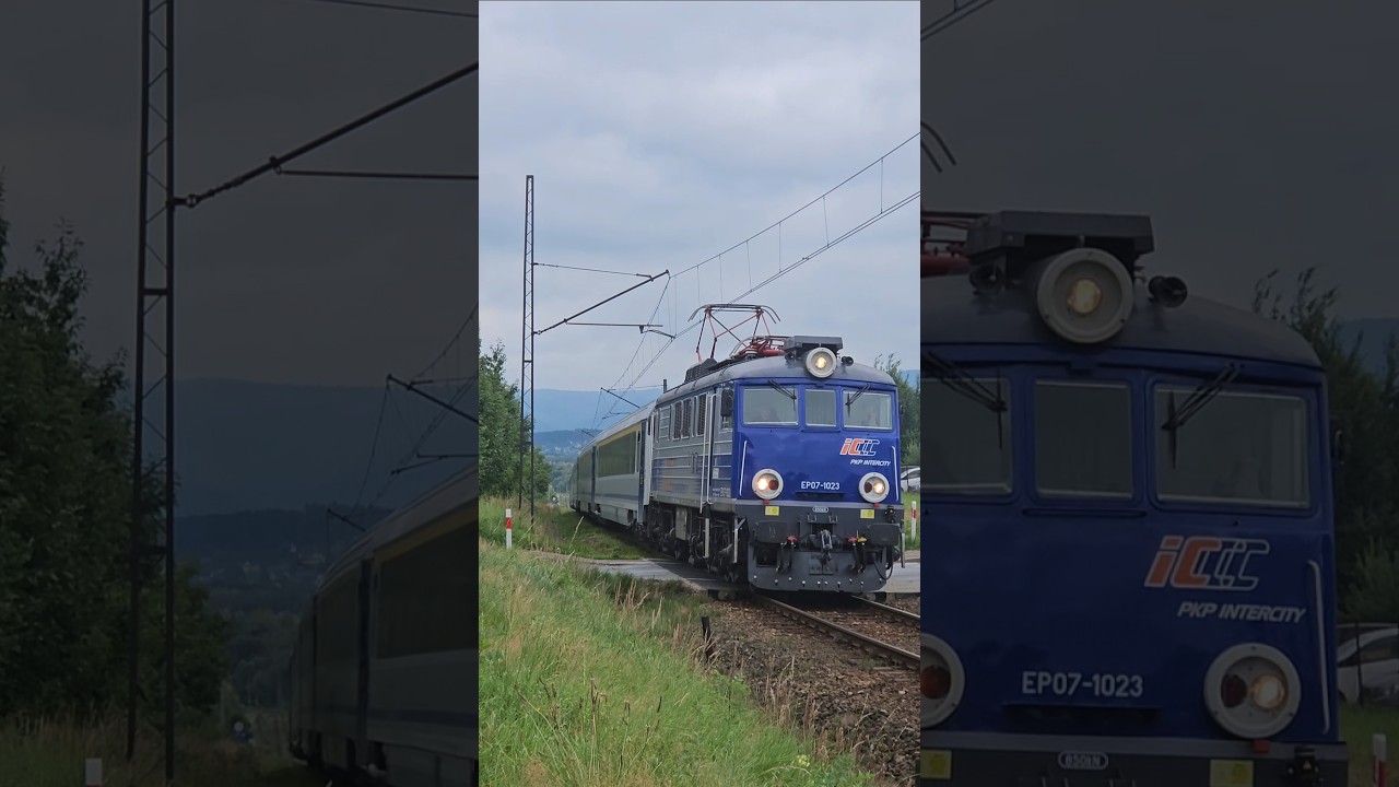 Glosna i swieza siodemka 1023 ze skladem ic halny (na normalnej relacji) szybkim przelotem przez ag