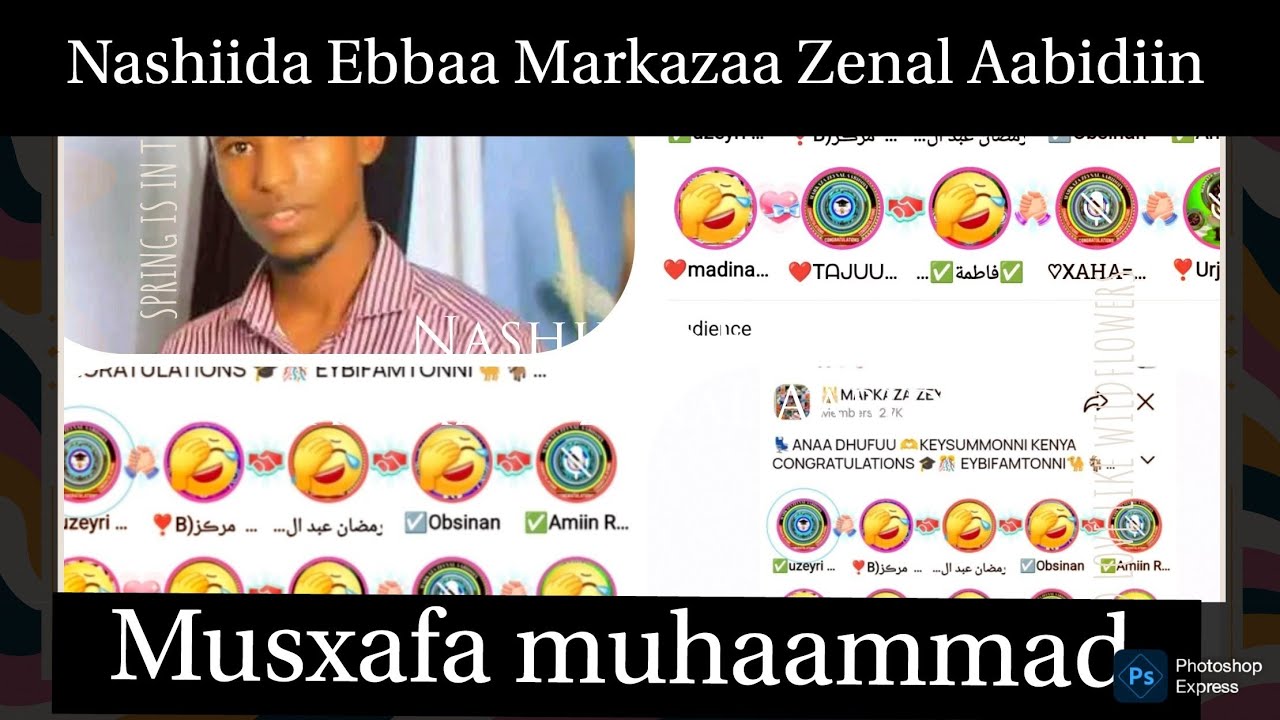 New#Nashiida#Musxafaa#muhammad#Eebbaa Markaza zenal Aabidiiin 