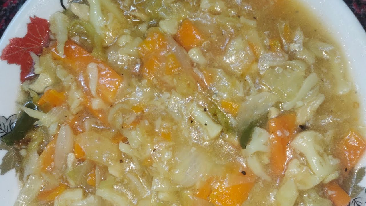 চাইনিজ ভেজিটেবল রেসিপি