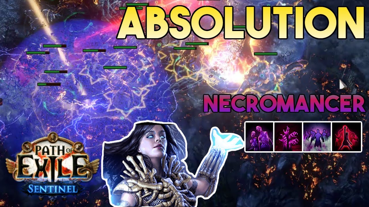 [3.18] Absolution Build | Necromancer | Sentinel | Path of Exile 3.18