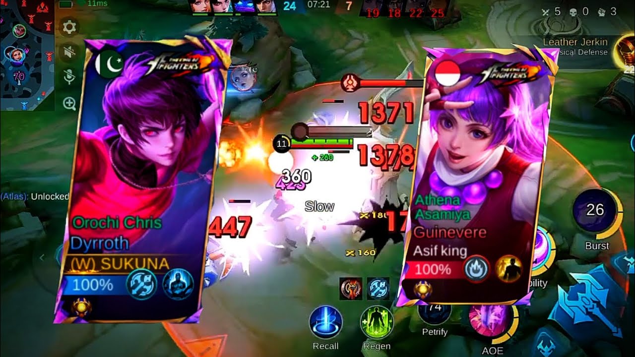 DYR vs GUINEVERE l mythical honer gameplay l #mobilelegends 