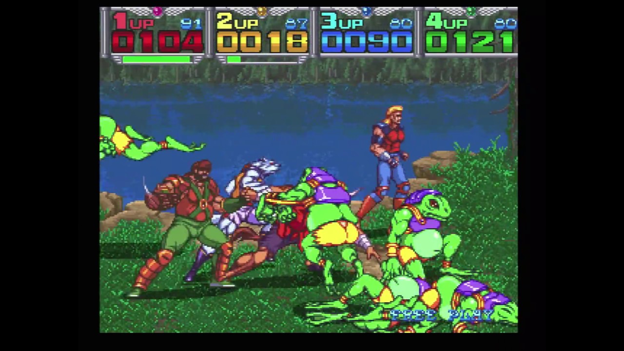 Metamorphic Force playthrough Konami 4-players arcade game -Not MAME- HD