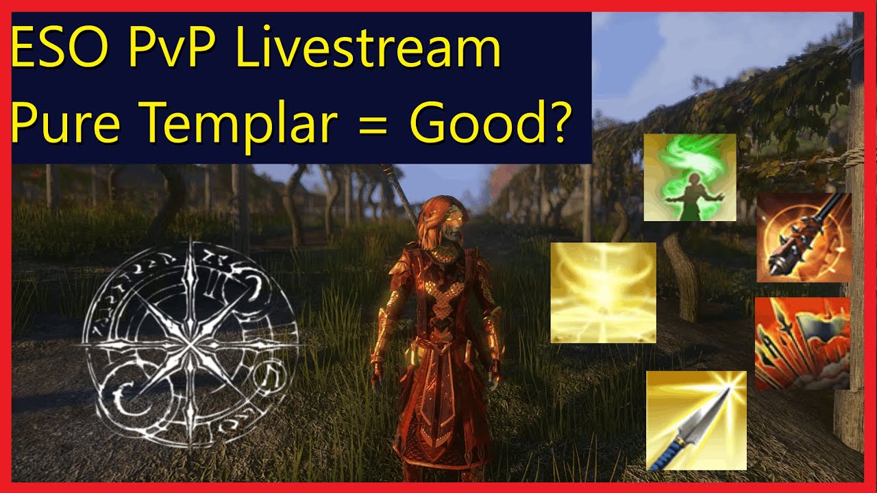 ESO PvP Livestream - Pure Templar