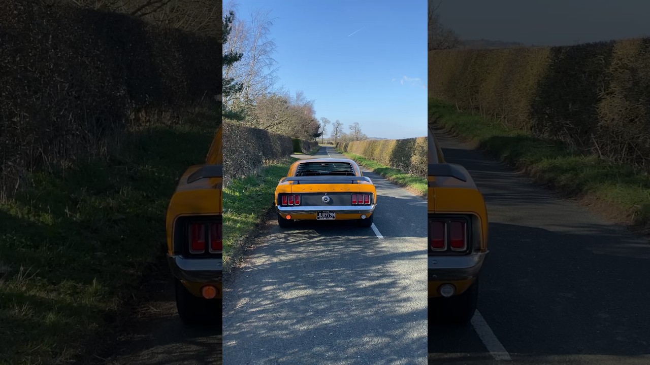 Incredible 1970 Boss 302 Exhaust Sound 🔊 🚀