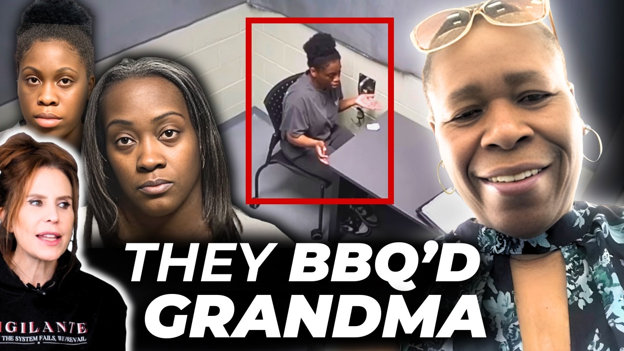 Daughter Helped Her Mum COOK Grandma On The BBQ...