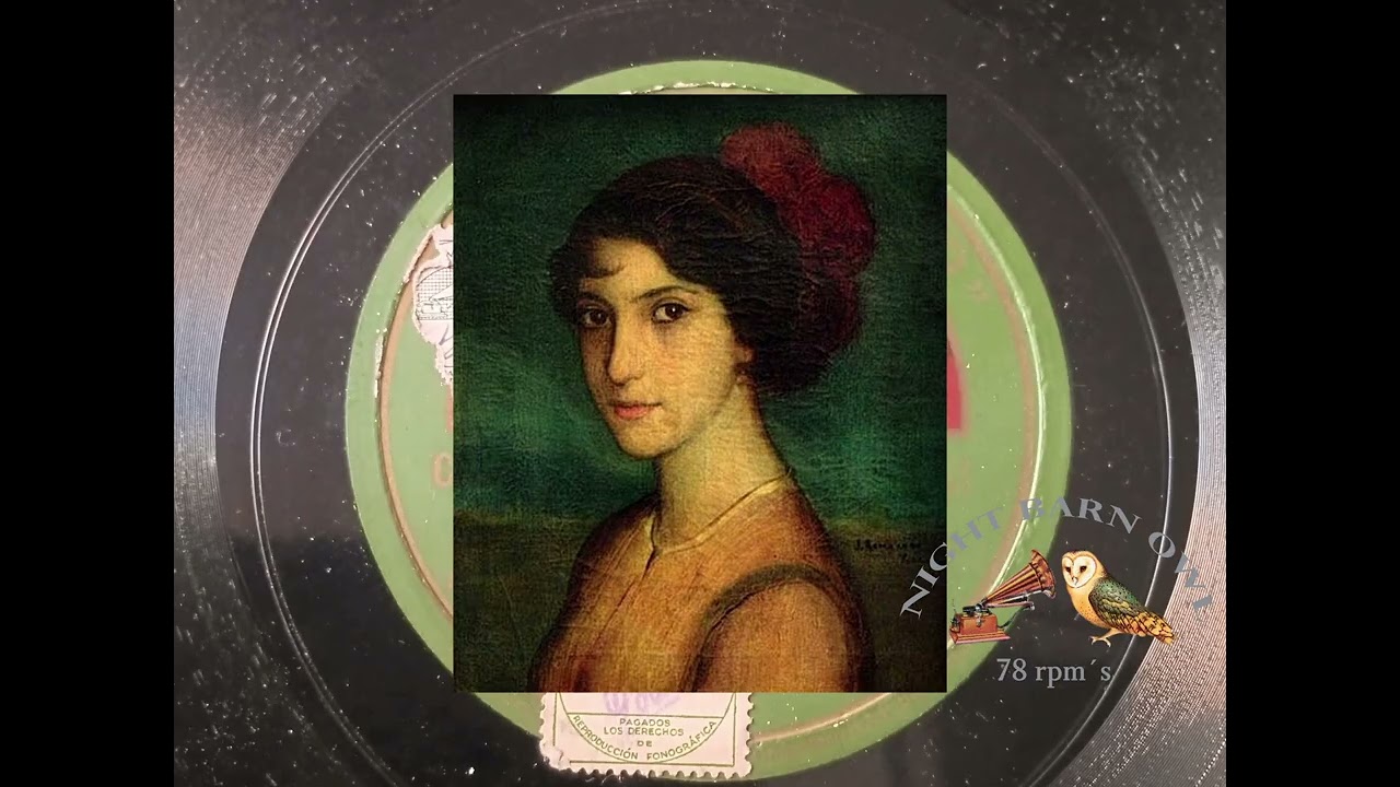 Cante Jondo La Argentinita Flamenco 1928 disco de goma laca 78rpm (España)