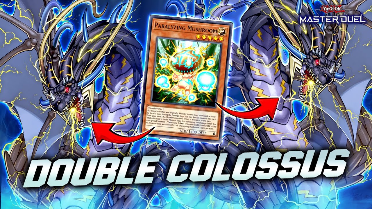 DOUBLE THUNDER DRAGON COLOSSUS WITH THIS NEW CARD! - Thunder Dragon 2024 [Master Duel]