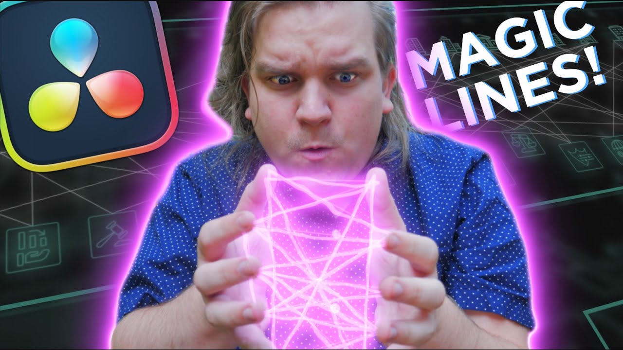 Motion Graphics MAGIC! Connect Objects With Lines in DaVinci Resolve