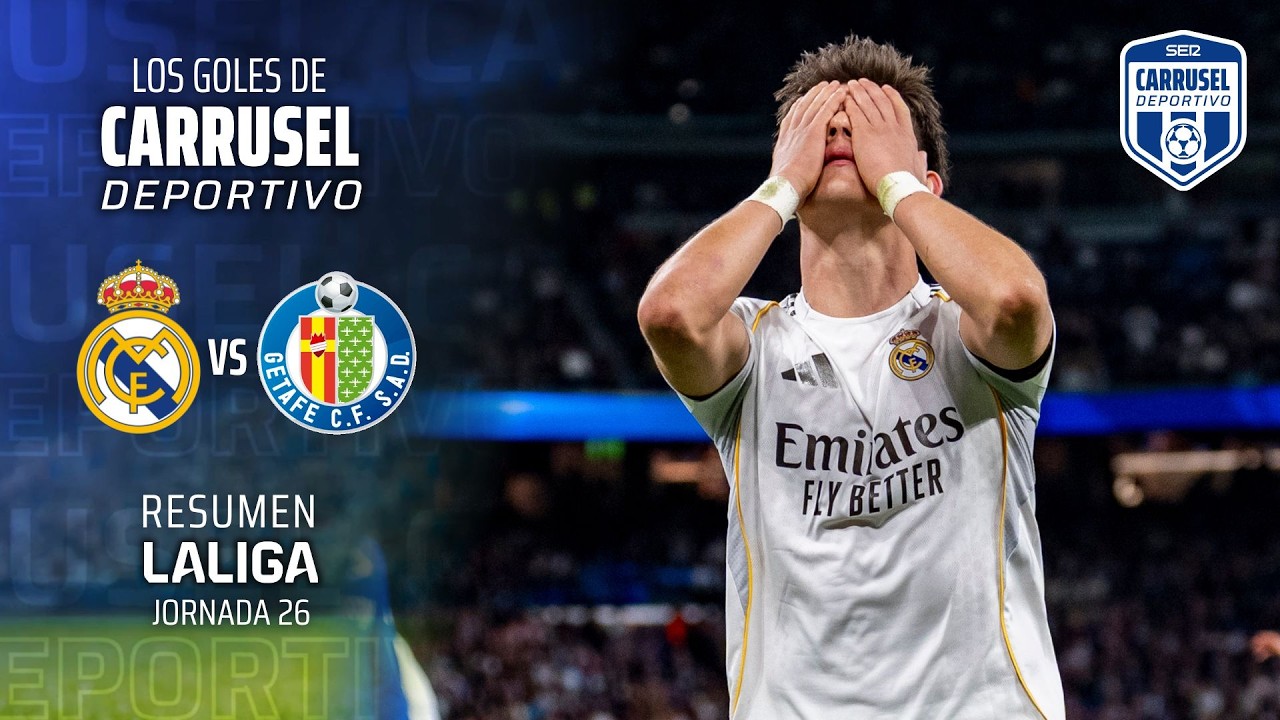 PINCHAZO blanco que puede valer una Liga ante un Geta sólido - El gol del Real Madrid 0-1 Getafe CF