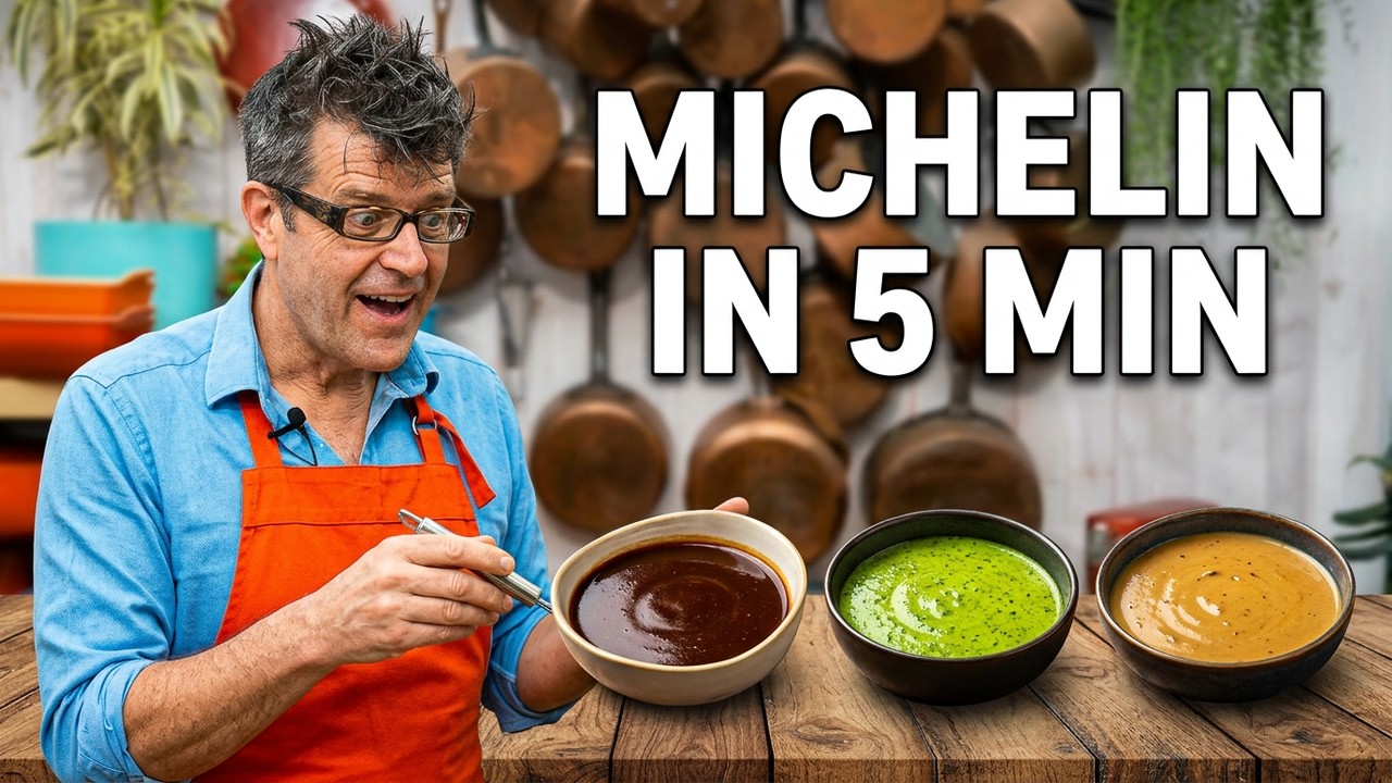 How Michelin Star Chefs Make 5 Minute Sauces |The Chef’s Decision