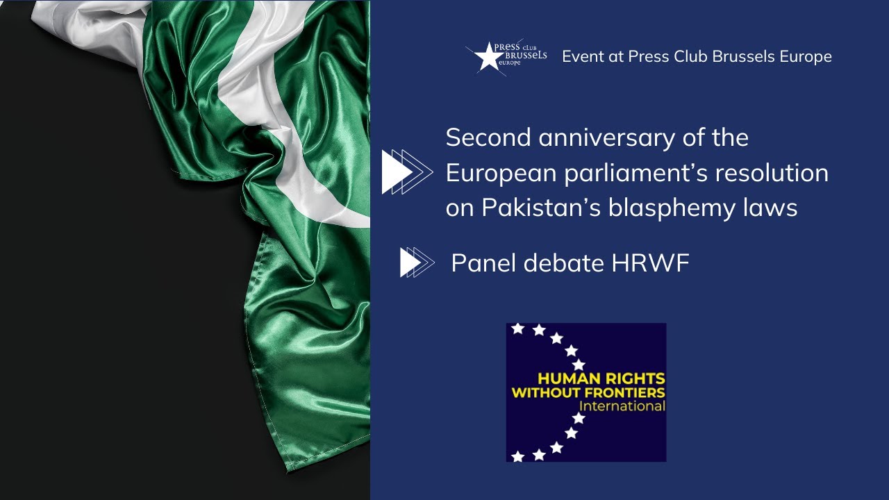 Anniversary of the European parliament&rsquo;s resolution on Pakistan&rsquo;s blasphemy laws | #persecution