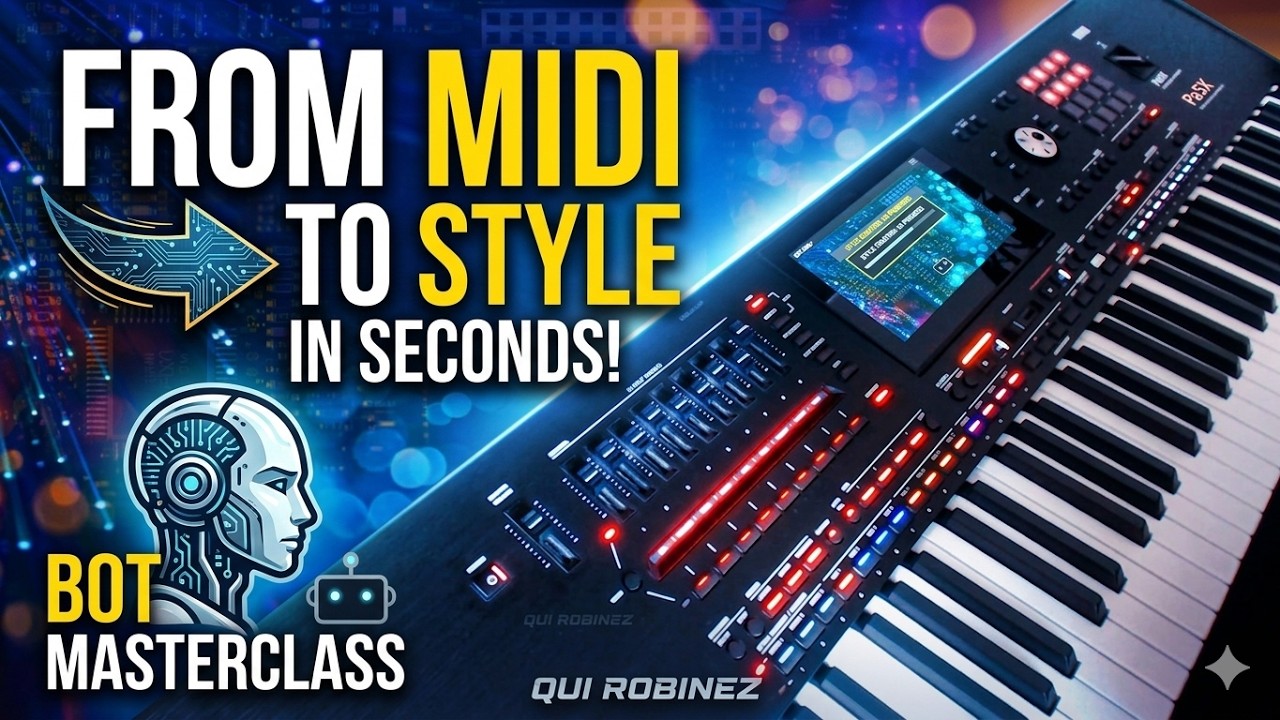 Korg Pa5X tutorial: Creator Bot