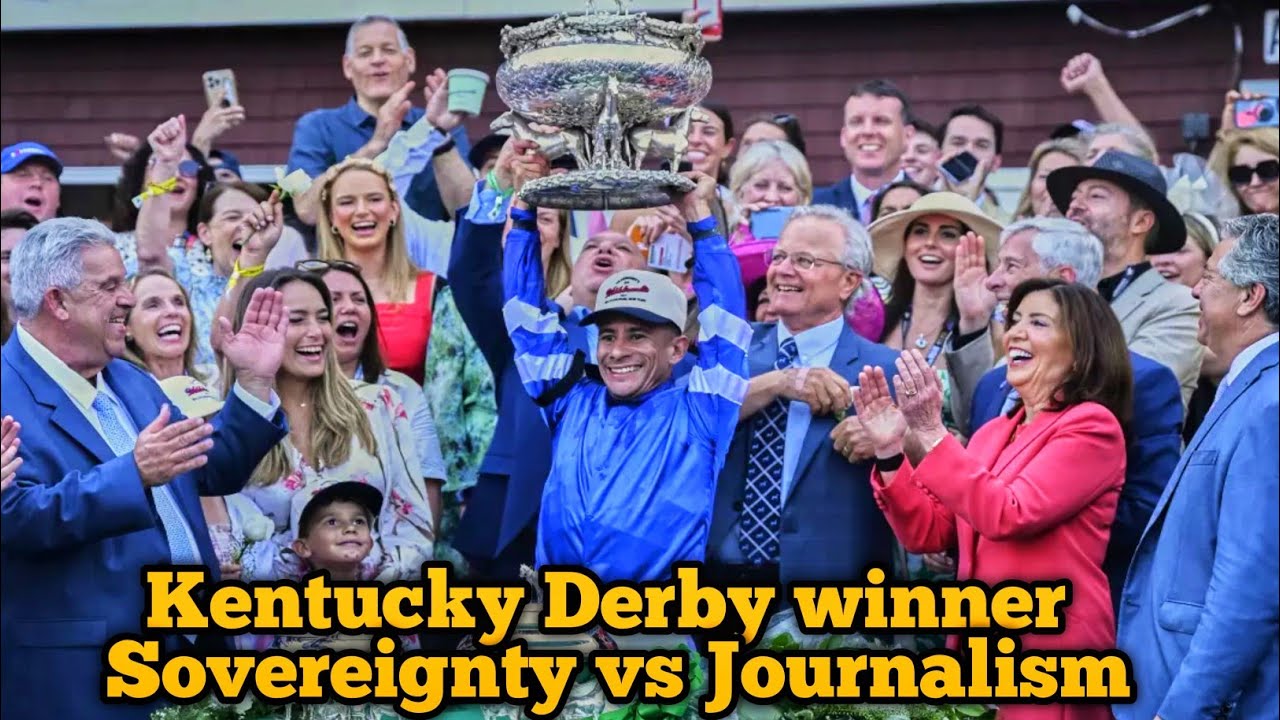 Belmont Stakes 2025: Sovereignty Outsprints Journalism | ENGLISH | #horse #horses #belmontstakes