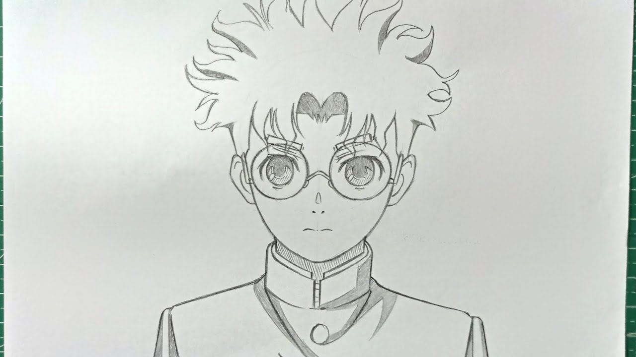 Drawing - Okarun(Takakura Ken) Easy Step-by-step  | DANDADAN | Anime drawing tutorial easy