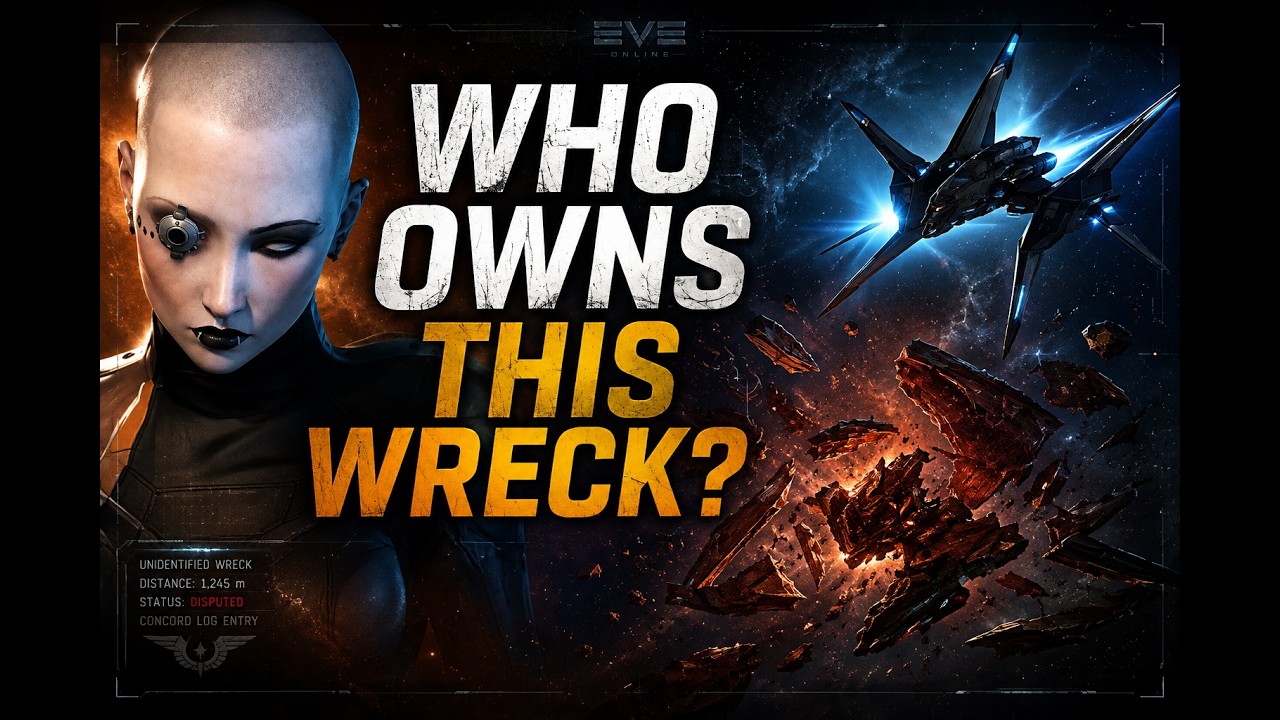 Кому на самом деле принадлежат обломки в EVE Online? В EVE Online есть правила для ЭТОГО?!