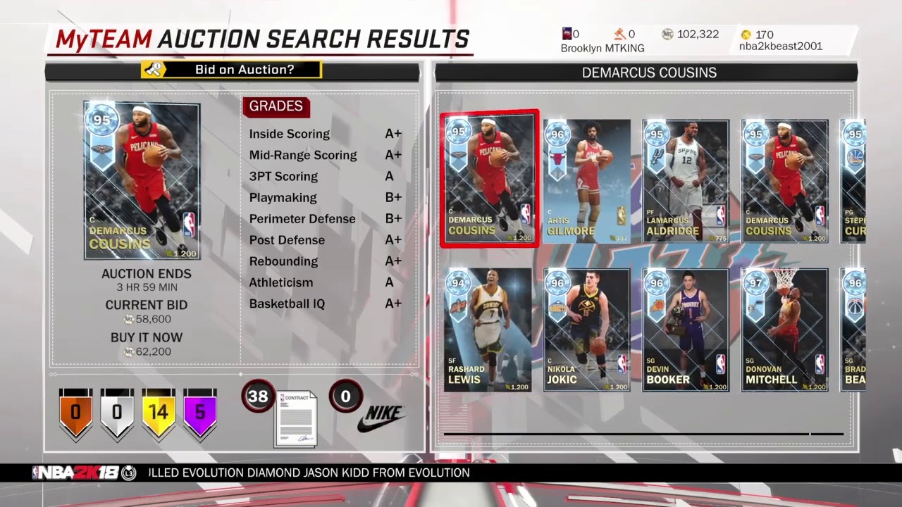Nba2k18 sniping and packs, 1mill mt made