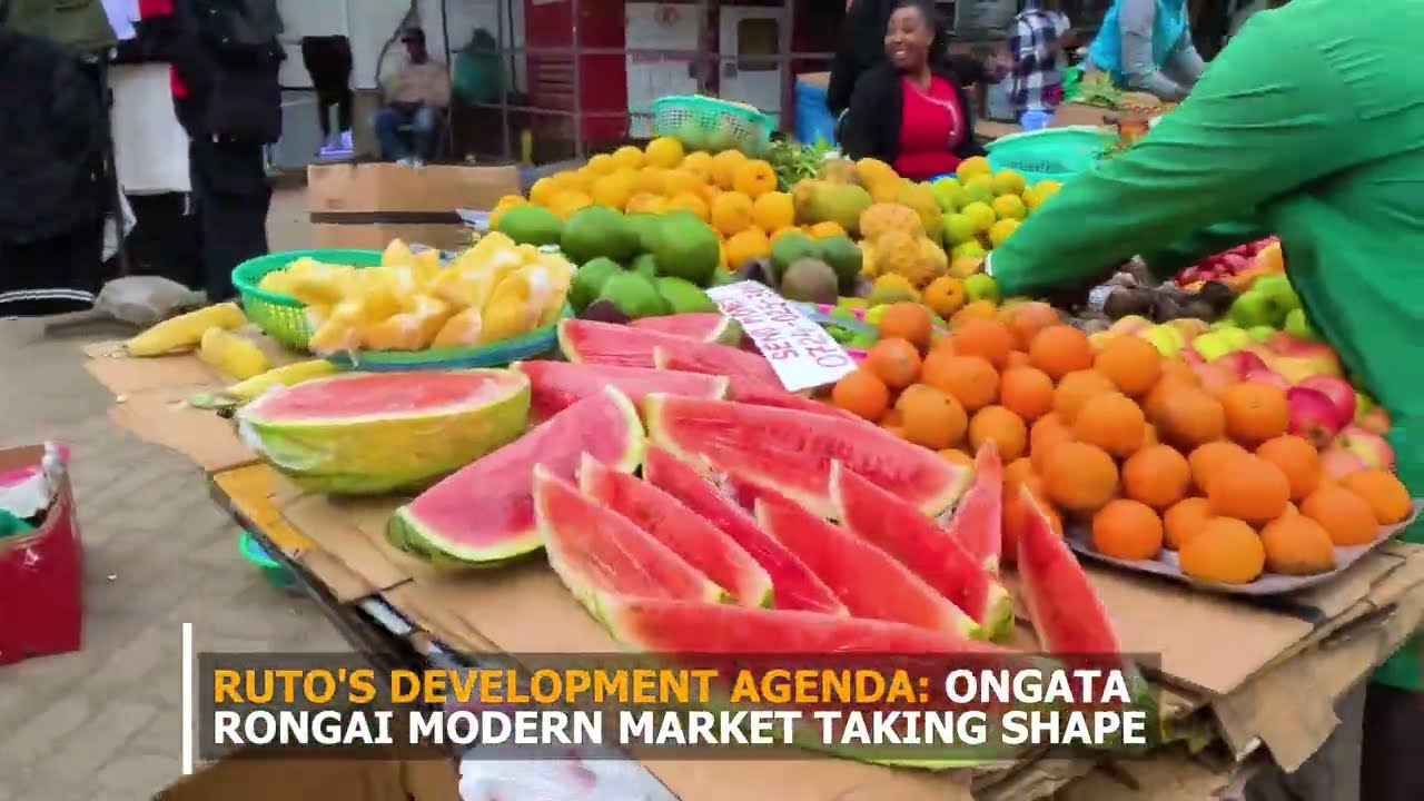 Ongata Rongai&rsquo;s Modern Market Takes Shape as Construction Progresses Under Ruto&rsquo;s Leadership