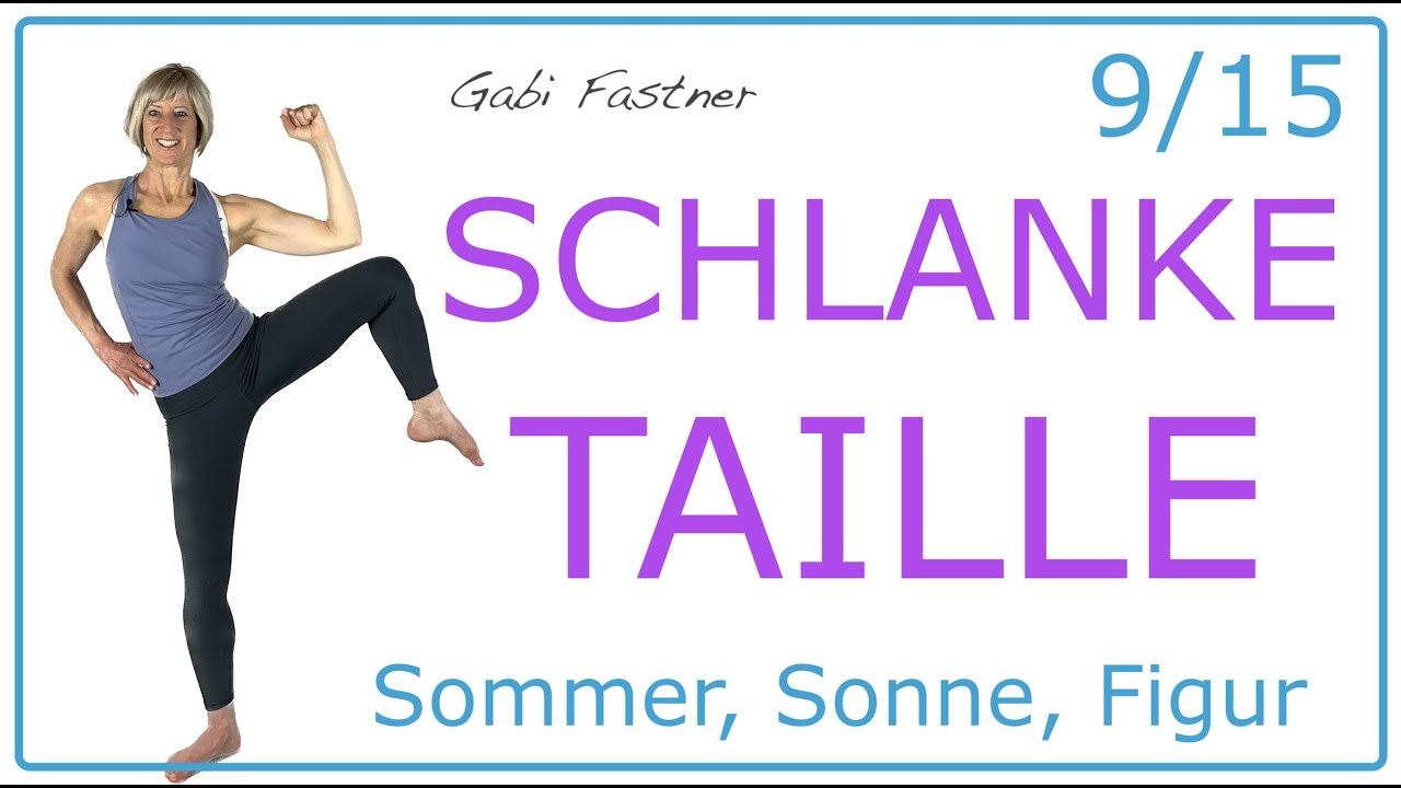 9/15🍍30 min. für die schlanke Taille | Körpermitte-Workout, ohne Geräte
