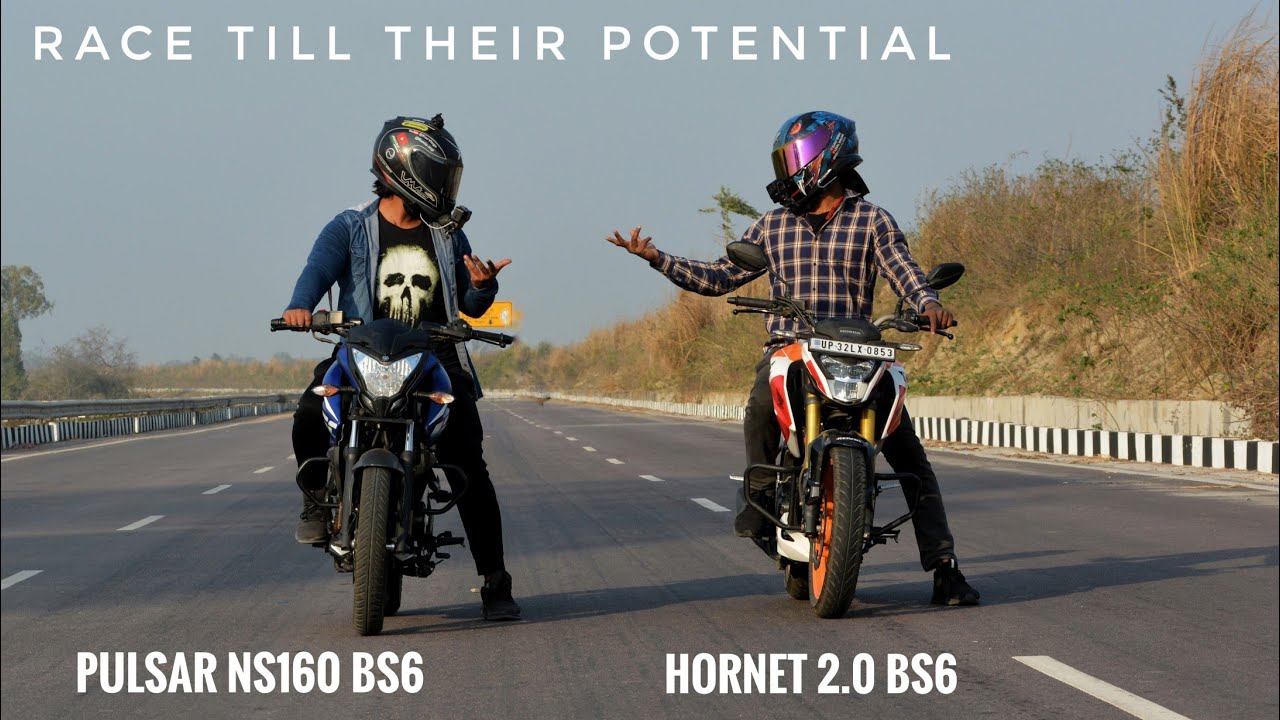 Hornet 2.0 (Repsol Edition) Vs Pulsar NS160 Bs6 | Race | Who Will Win? | Honda Vs Bajaj