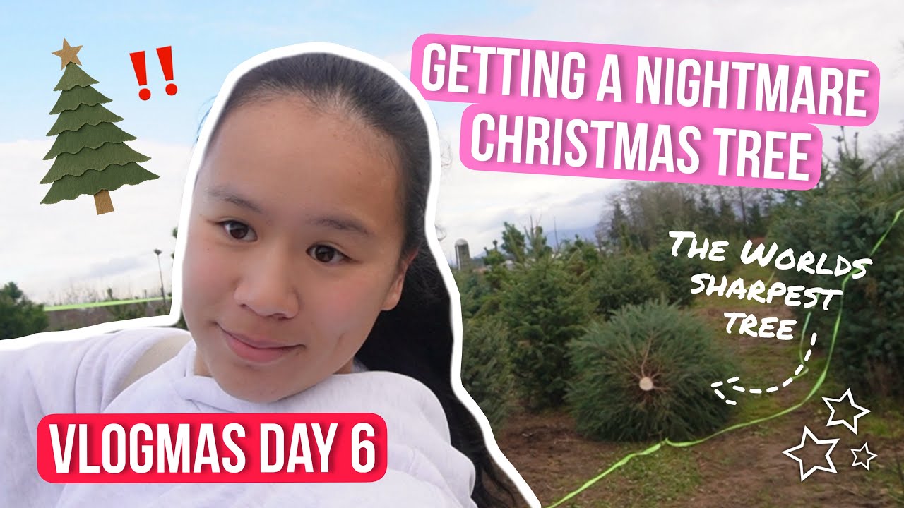 Getting The Worlds Sharpest Christmas Tree | VLOGMAS DAY 6