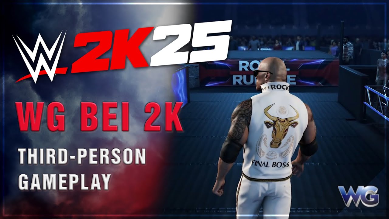 WWE 2K25: WG bei 2K: Third Person Gameplay