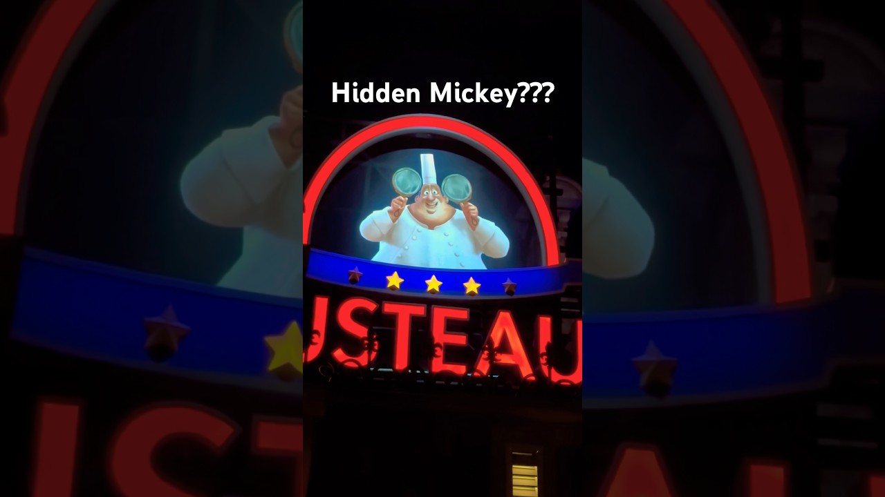 Remy=Mickey? #shorts #disney #epcot #disneyworld #disneyparks #vacation #disneyplus #disneymagic
