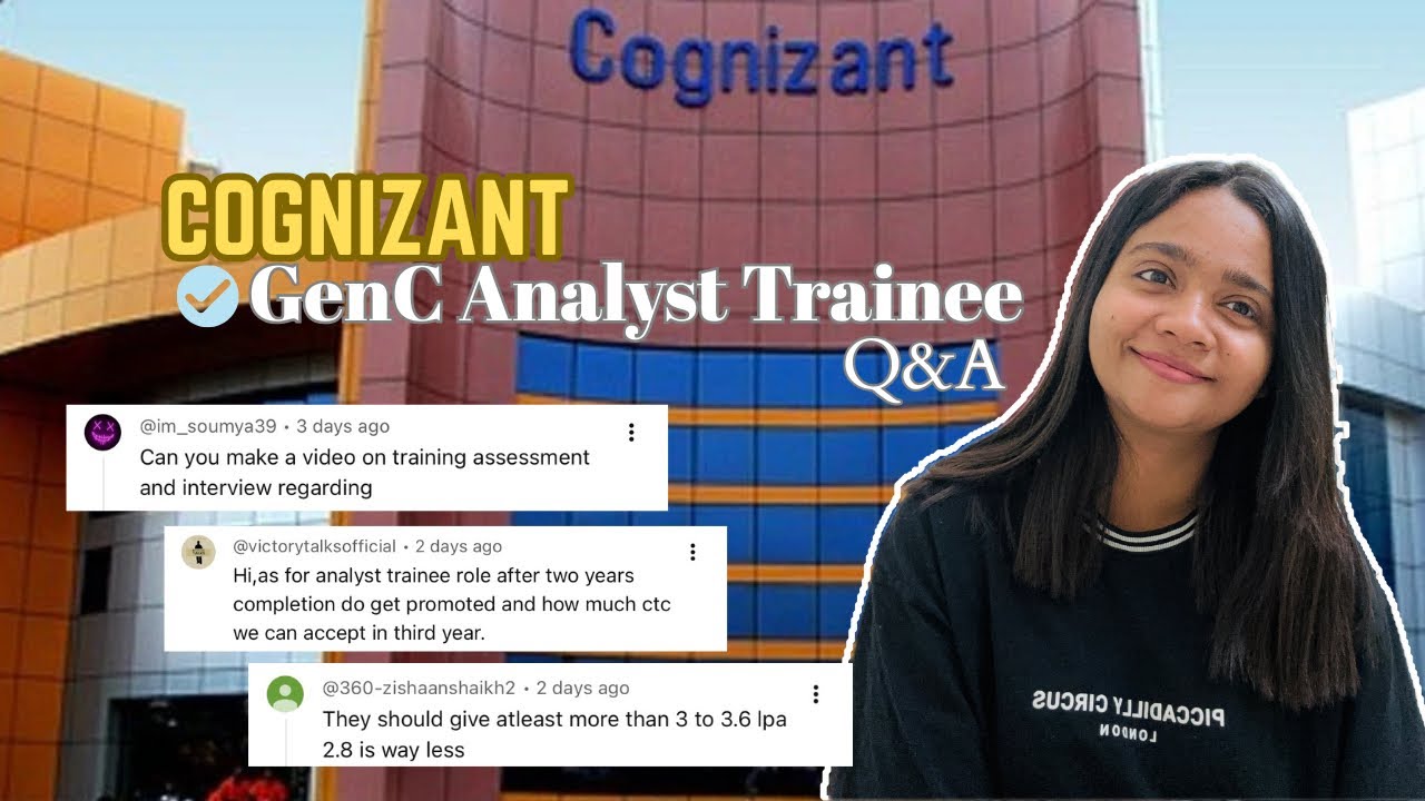Cognizant GenC Analyst Trainee Q&A🔥