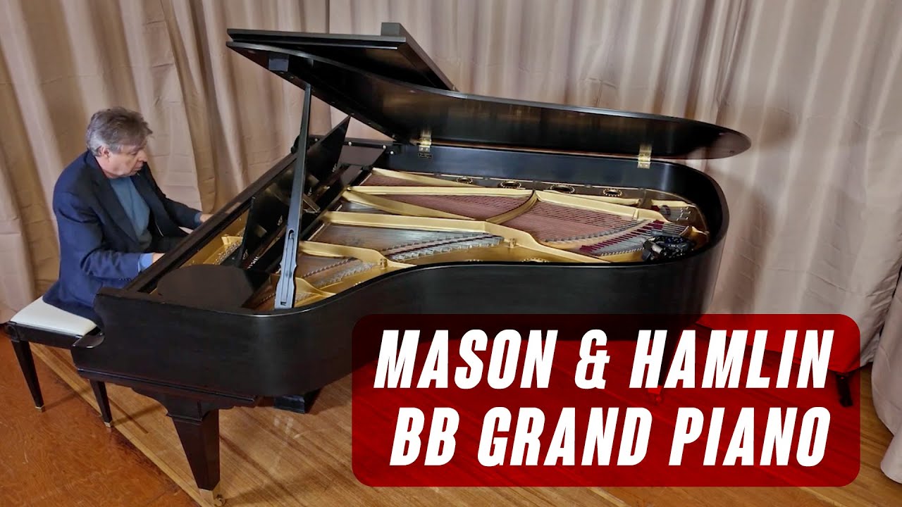 Mason & Hamlin Model BB for Sale - Bach, Chopin, Mozart Recital