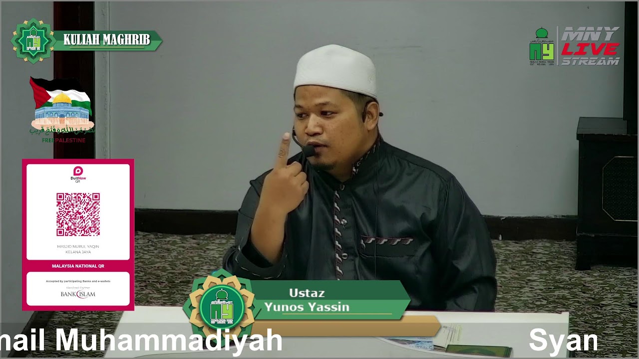 [ LIVE ] Kuliah Maghrib - Ust Mohd Fazri