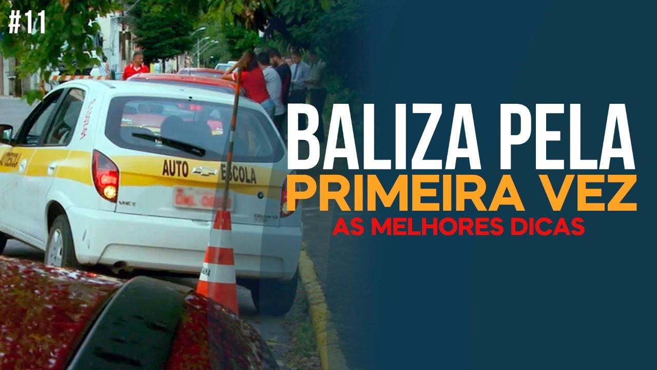 Terceira Aula #03 Fazendo BALIZA pela PRIMEIRA VEZ #DirigirEuPosso #RonaldoCardoso