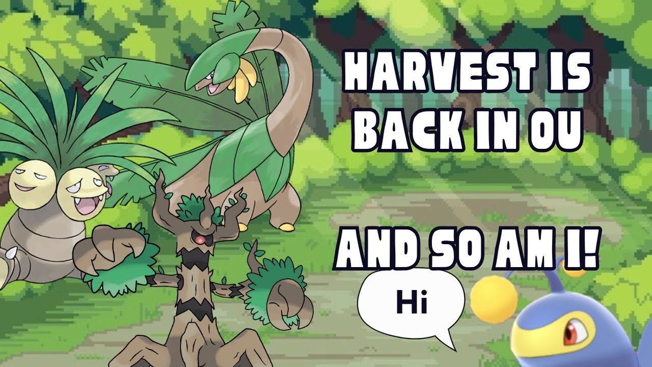 Harvest Is Back In OU - Full Harvest Pokemon Showdown Team