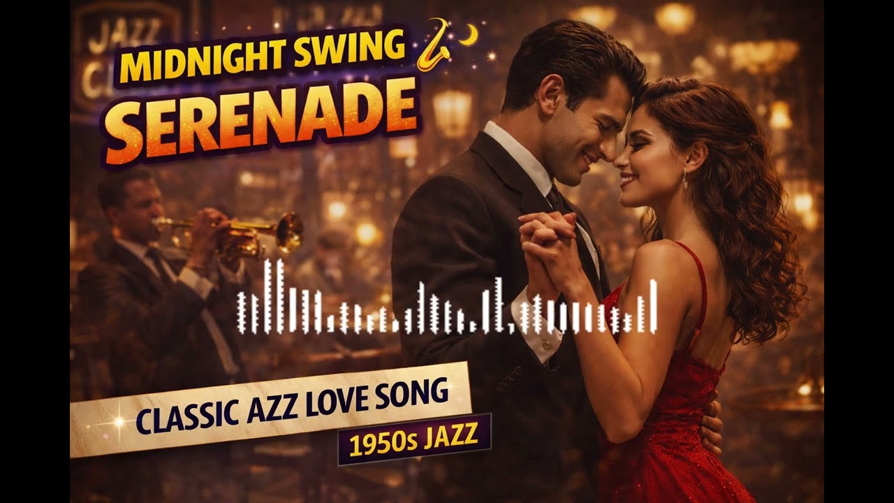 Midnight Swing Serenade 🎷🌙 | Classic Jazz Love Song (1950s Style) | Retro Stereo Jazz