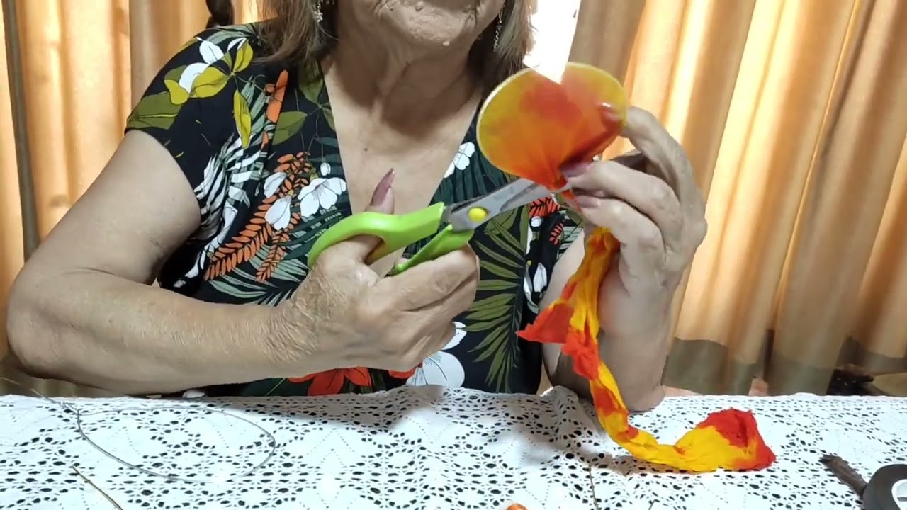 Arreglo floral de medias de nylon para jarrones grandes
