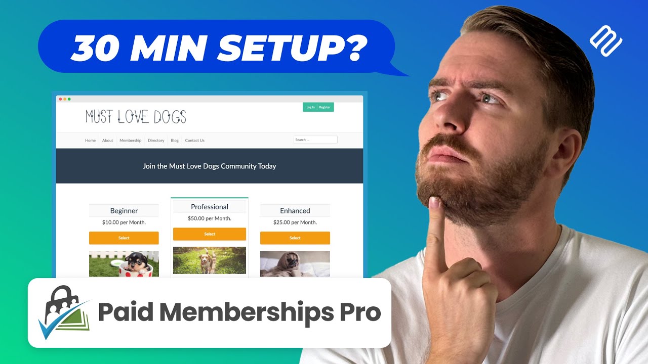 Тестирование Paid Memberships Pro в течение 30 минут (первые впечатления)